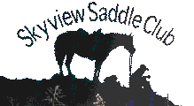 Sky View Saddle Club Logo